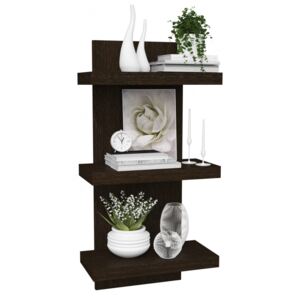 PÓŁKI WISZĄCE 3P SYPIALNIA SALON WENGE