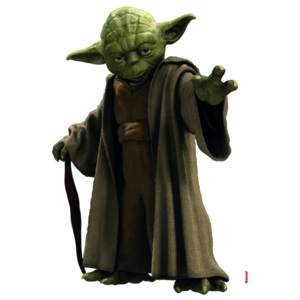 Naklejka Star Wars Yoda