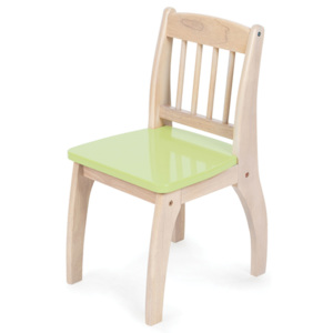 Drewniane krzesło dla dzieci - Green