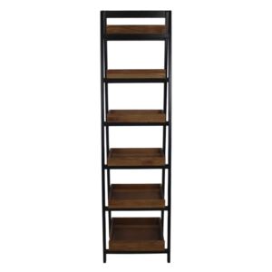 Brązowo-czarna biblioteczka HSM collection Ladder