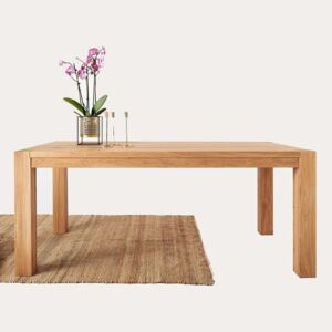 Nowoczesny drewniany dębowy stół HARDEN / 180x90 cm