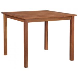 Ogrodowy stół jadalniany, lite drewno akacjowe, 90x90x74 cm