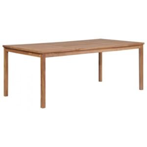 Stół do ogrodu, lite drewno tekowe, 200 x 100 x 77 cm