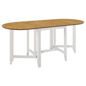 Rozsuwany stół jadalniany, biały, (75-180) x 75 x 74 cm, MDF