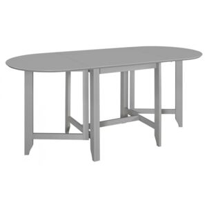 Rozsuwany stół jadalniany, szary, (75-180) x 75 x 74 cm, MDF
