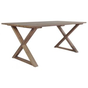 Stół do jadalni z drewna tekowego z odzysku, 180 x 90 x 76 cm