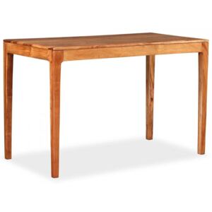 Stół do jadalni z litego drewna, 118 x 60 x 76 cm