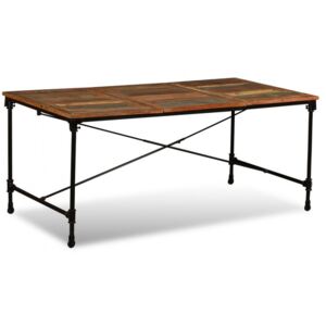 Stół jadalniany z litego drewna odzyskanego, 180 cm