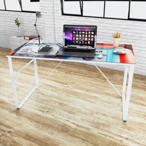 Unikatowe, prostokątne biurko