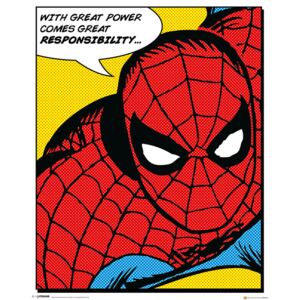 Plakat PYRAMID INTERNATIONAL, Marvel - Spider-Man (Quote), 40x50 cm