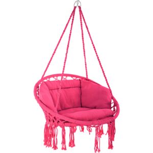 Fotel wiszący Grazia pink