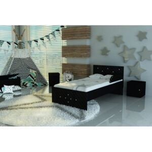 Łóżko dla dziecka Bellini Lux - 6 kolorów tapicerowane tkaniną