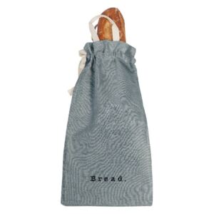 Worek na chleb z domieszką lnu Linen Couture Bag Blue Sky, wys. 42 cm