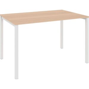 Prosty stół na metalowej ramie lub biurko 110x70 cm