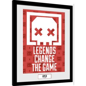 Oprawiony Obraz Apex Legends - Legends Change The Game
