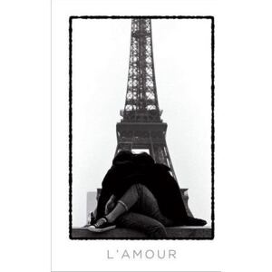 L'amour (Eiffel Tower Lovers) - plakat 61x91,5 cm