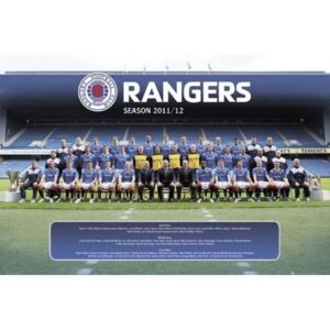 Glasgow Rangers Zdjęcie Drużynowe 11/12 - plakat 91,5x61 cm