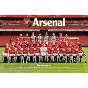 Arsenal Team Photo 10/11 - plakat 91,5x61 cm