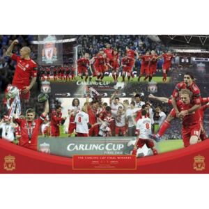 Liverpool Cup Winners - plakat 91,5x61 cm