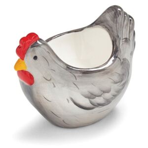 Kieliszek na jajko w kształcie kury z glazurowanej ceramiki Cooksmart ® Farmers Kitchen