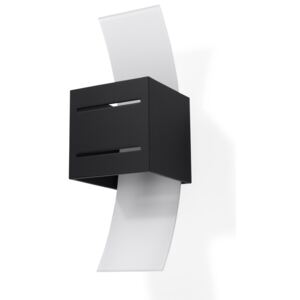 Sollux Lampa Kinkiet LORETO czarny SL.0201