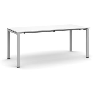 Stół konferencyjny AIR, 1800 x 800 mm, biały
