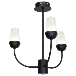 Lampa wisząca LED Luton 1 x 15 W czarna