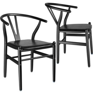 2 krzesła Alena czarny