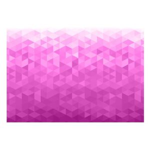 Fototapeta - Różowy piksel (100X70)