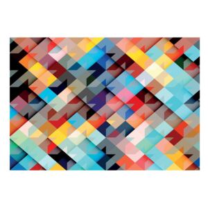 Fototapeta - Kolorowy patchwork (100X70)