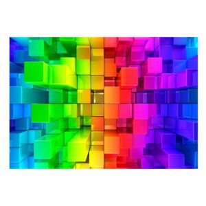 Fototapeta - Kolorowa układanka (100X70)