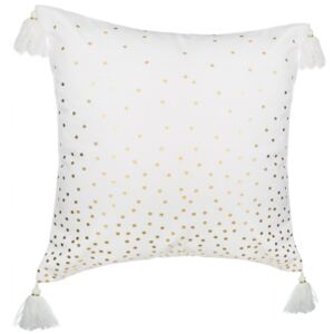 Poduszka dekoracyjna bawełniana , ozdobna poducha z frędzlami