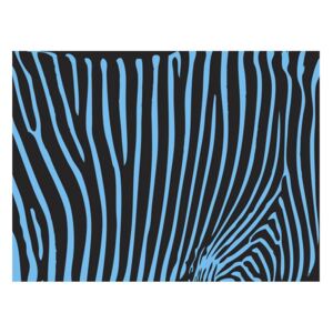 Fototapeta - Zebra pattern (turkus) (200X154)