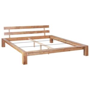 Rama łóżka z litego drewna dębowego, 180 x 200 cm