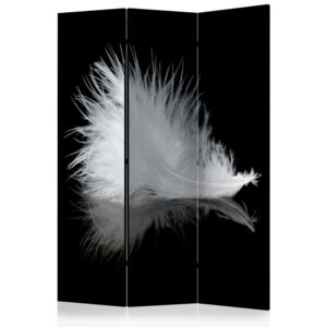 Parawan 3-częściowy - White feather [Room Dividers] (135X172)
