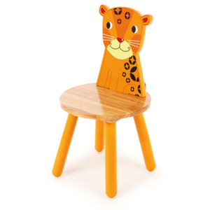 Drewniane krzesło dla dzieci Tygrysek