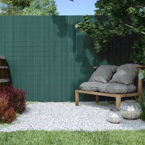 Płotek ogrodowy PVC Premium, szer. listwy 17 mm, zielony, 100x300 cm