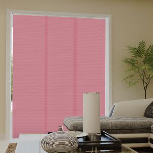 Zasłona panelowa, Zaciemniająca, Gotowa, różowa, 60x250 cm
