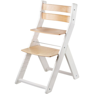 Wood Partner Krzesełko dla dziecka SANDY białe, buk, BEZPŁATNY ODBIÓR: WROCŁAW!