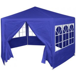 Namiot ogrodowy z 6 panelami bocznymi 2x2 m Niebieski