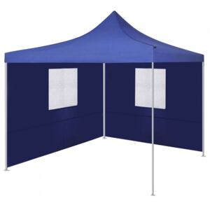 Rozkładany namiot z 2 ściankami, 3 x 3 m, niebieski