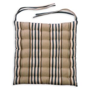 Poduszka na krzesło Garden Trading Clay Stripe, 40x40 cm
