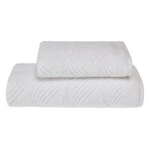 Ręcznik kąpielowy WAVE 75x150 cm Biały
