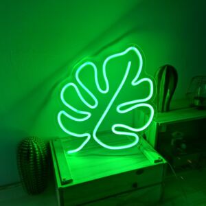 Zielony neon w kształcie liścia Candy Shock Leaf