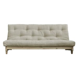 Sofa rozkładana z lnianym pokryciem Karup Fresh Natural