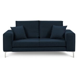 Granatowociemnozielona sofa 2-osobowa Cosmopolitan Design Cartagena