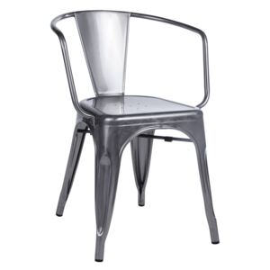 Metalowe krzesło Tower Arm