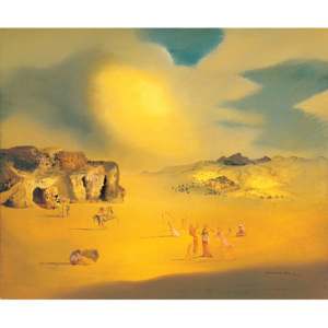 Reprodukcja Paysage paien moyen, Salvador Dalí, (70 x 50 cm)