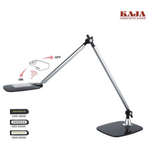 Snake LED lampka biurkowa 1-punktowa biała/czarna/srebrna K-BL-1216