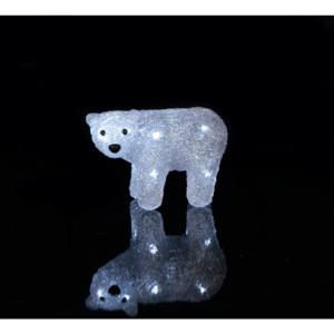 Dekoracja świetlna Best Season Crystal Polarbear